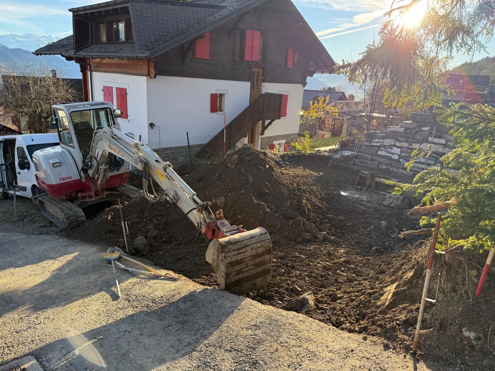 Leuba Services - terrassement et infrastructures