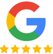 Logo Google et 5 étoiles