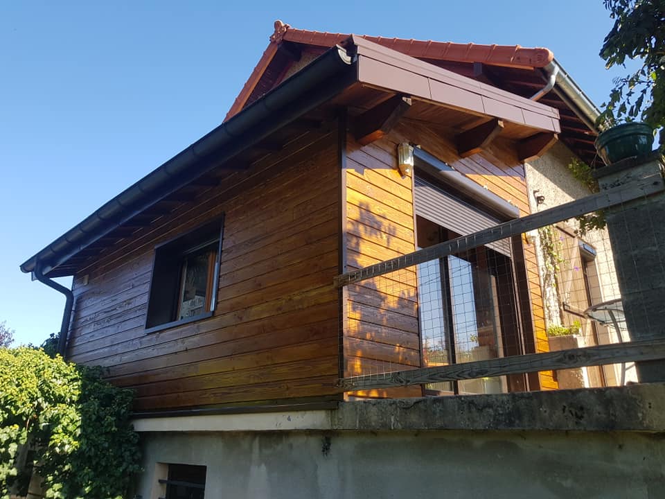 Bardage de façade en bois