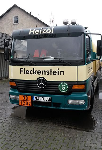 Heizoel-Fleckenstein