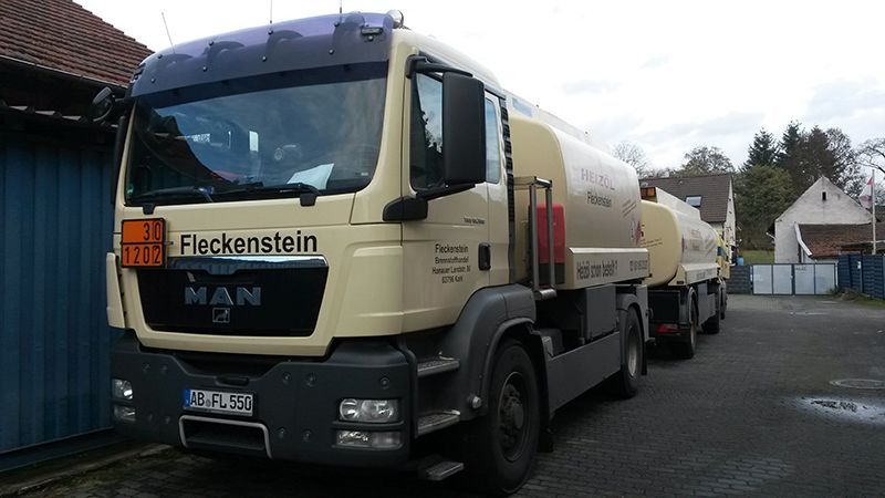 Heizoel-Fleckenstein