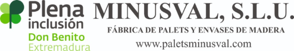 Un logo para plena minusval slu incluye a don benito extremedura