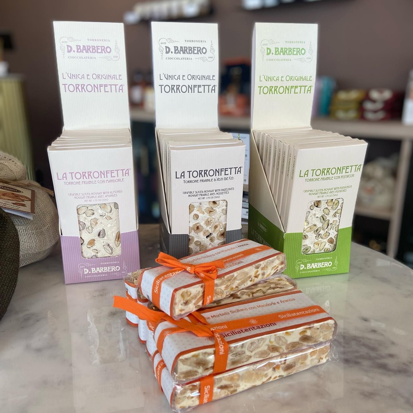 Sélection de nougats