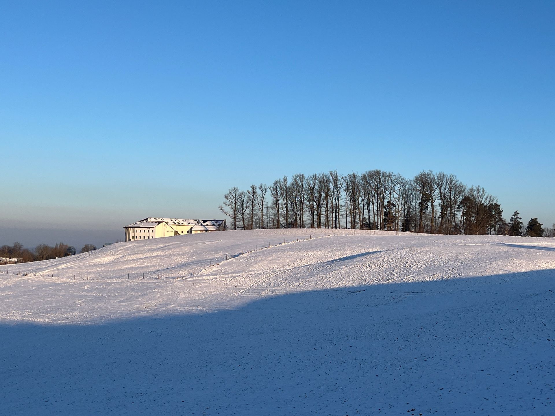 Wintermorgen Haus Lutzenberg
