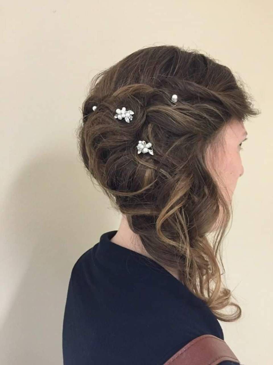 Ma Griffe Friseure Frau mit Brautfrisur