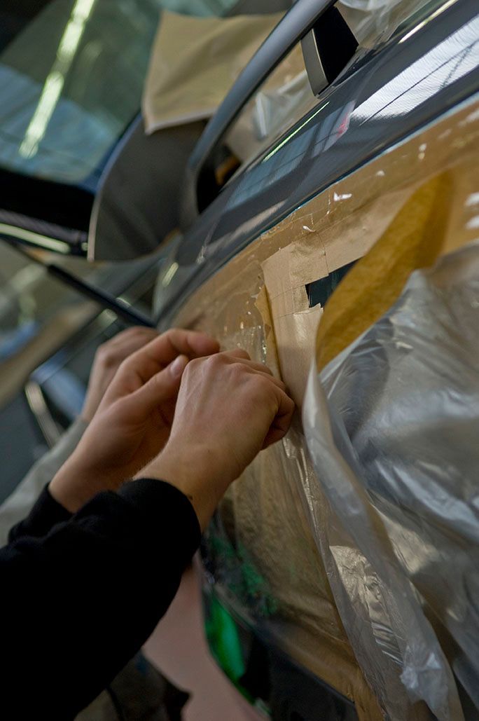 Auto Reparatur in Autowerkstatt