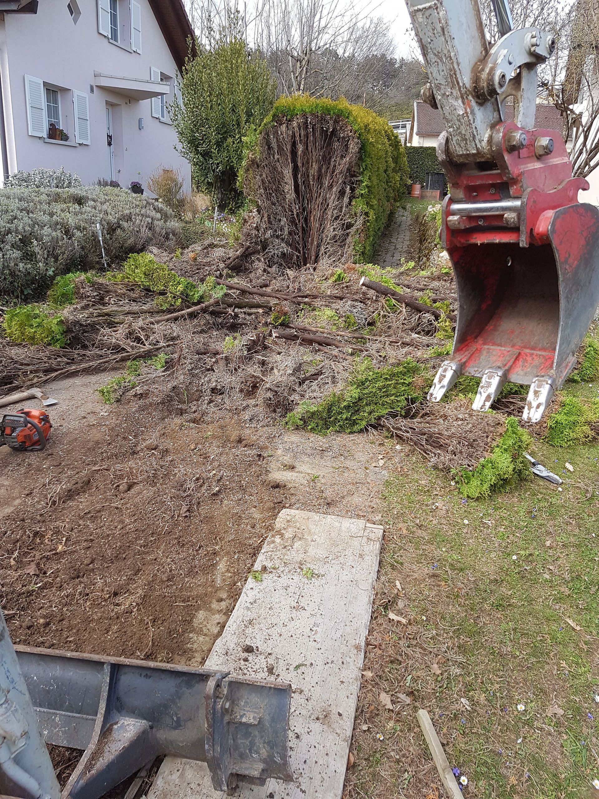 Arracher la haie - Favey Création