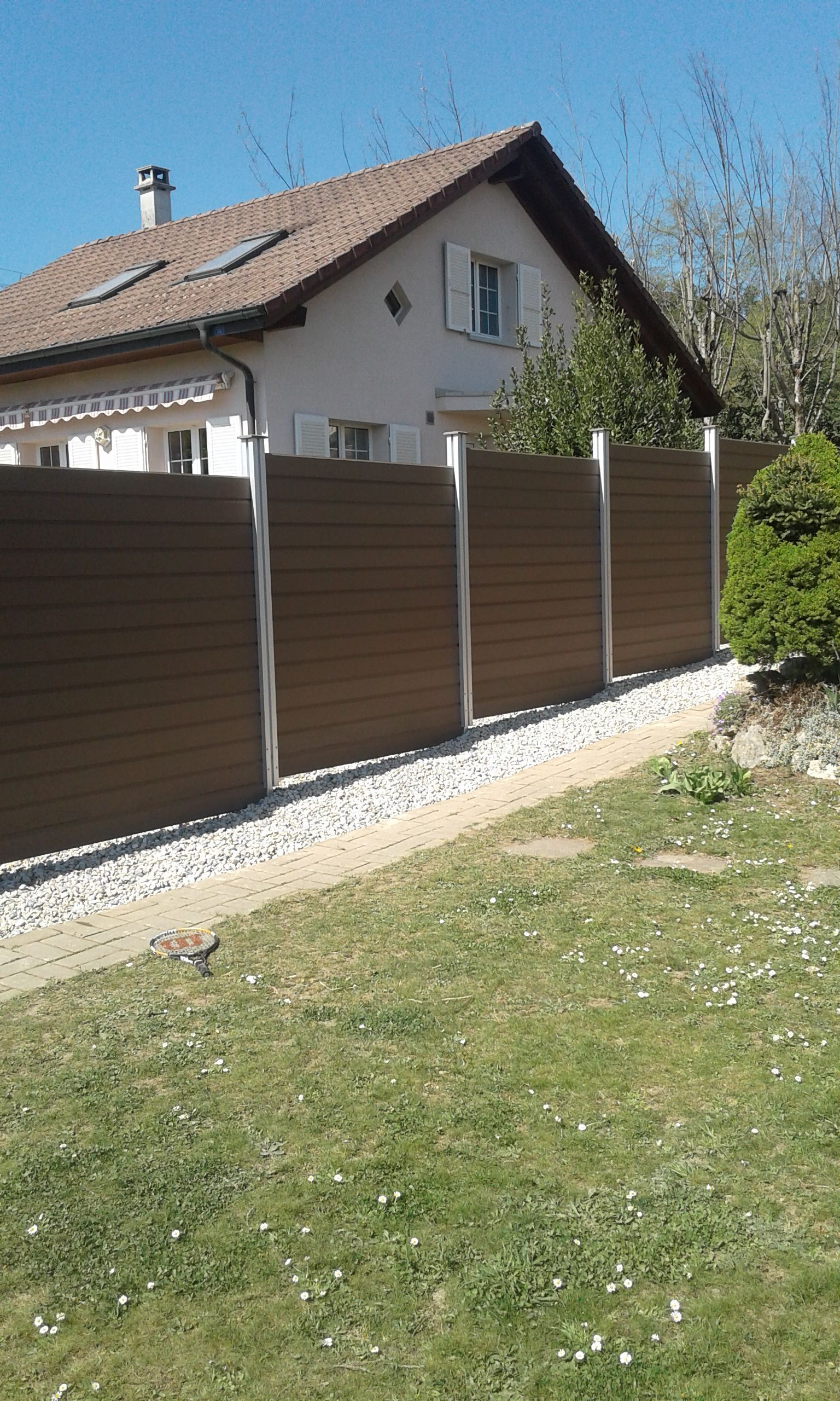 Pose de pallissade - Favey Création