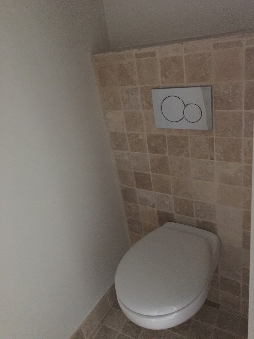 Toilettes installées par nos professionnels