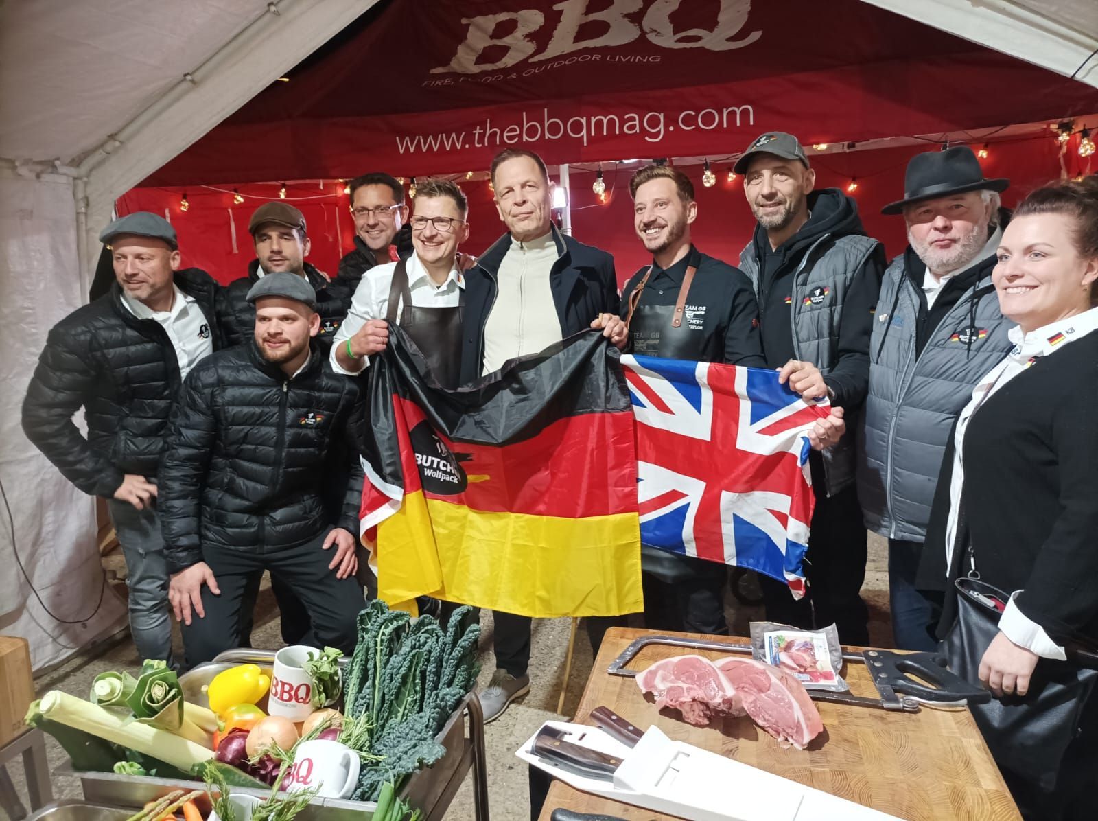 British Lamb vom Feinsten mit dem Butcher Wolf Pack - danke Royal Meat - England 14. - 17.10.23