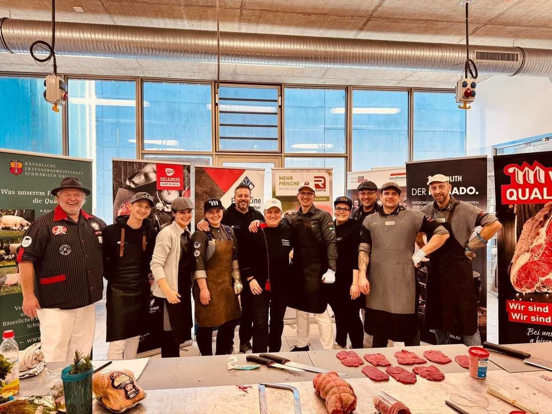 Training des Butcher Wolfpack zur WBC - Fleischerakademie Augsburg 20. & 21.01.24