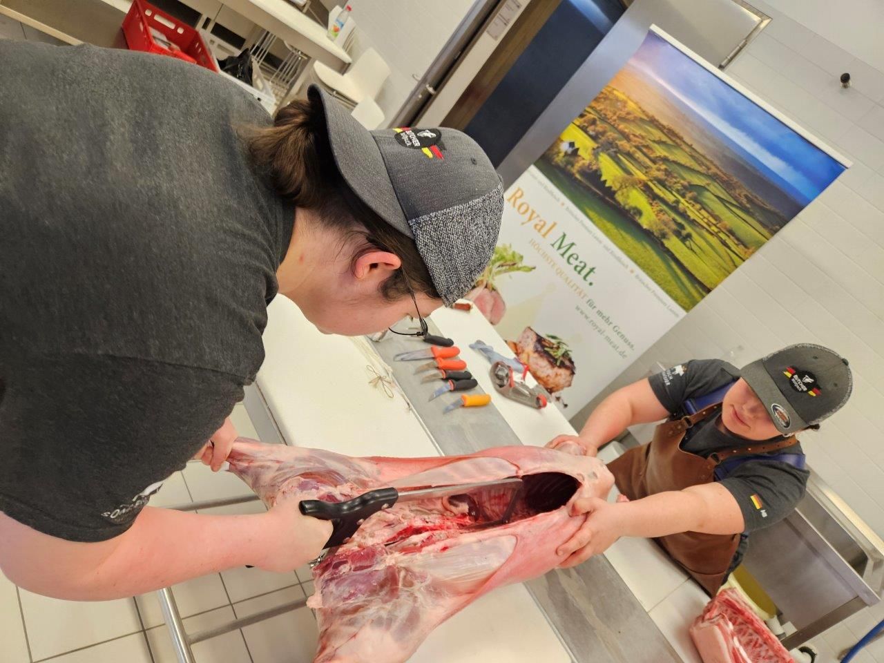 Trainingswochenende Butcher Wolfpack - Metzgerhandwerk Bayern - Fleischakademie Augsburg - 13. - 14.04.24