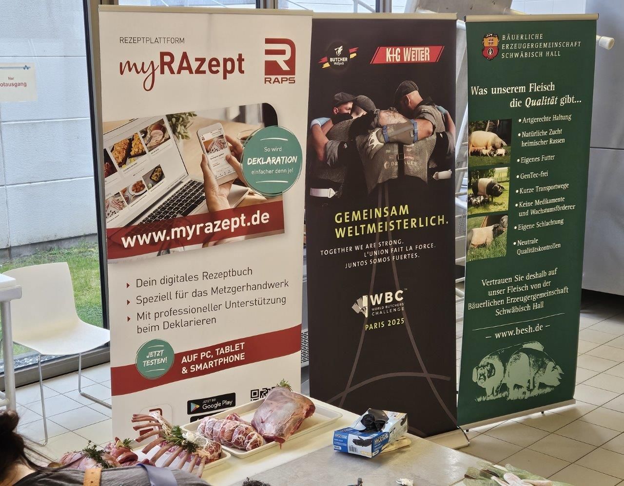 Trainingswochenende Butcher Wolfpack - Metzgerhandwerk Bayern - Fleischakademie Augsburg - 13. - 14.04.24