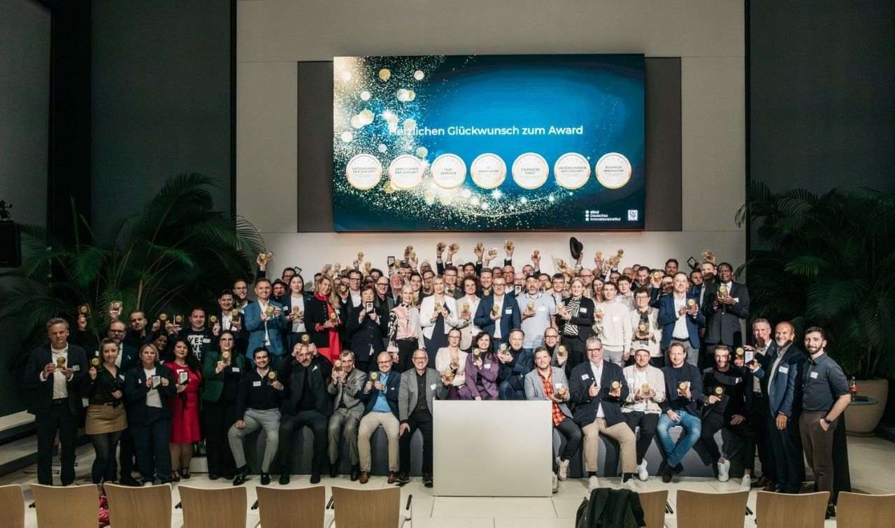 Preisverleihung der Deutschen Unternehmens Plattform - Business Innovator 