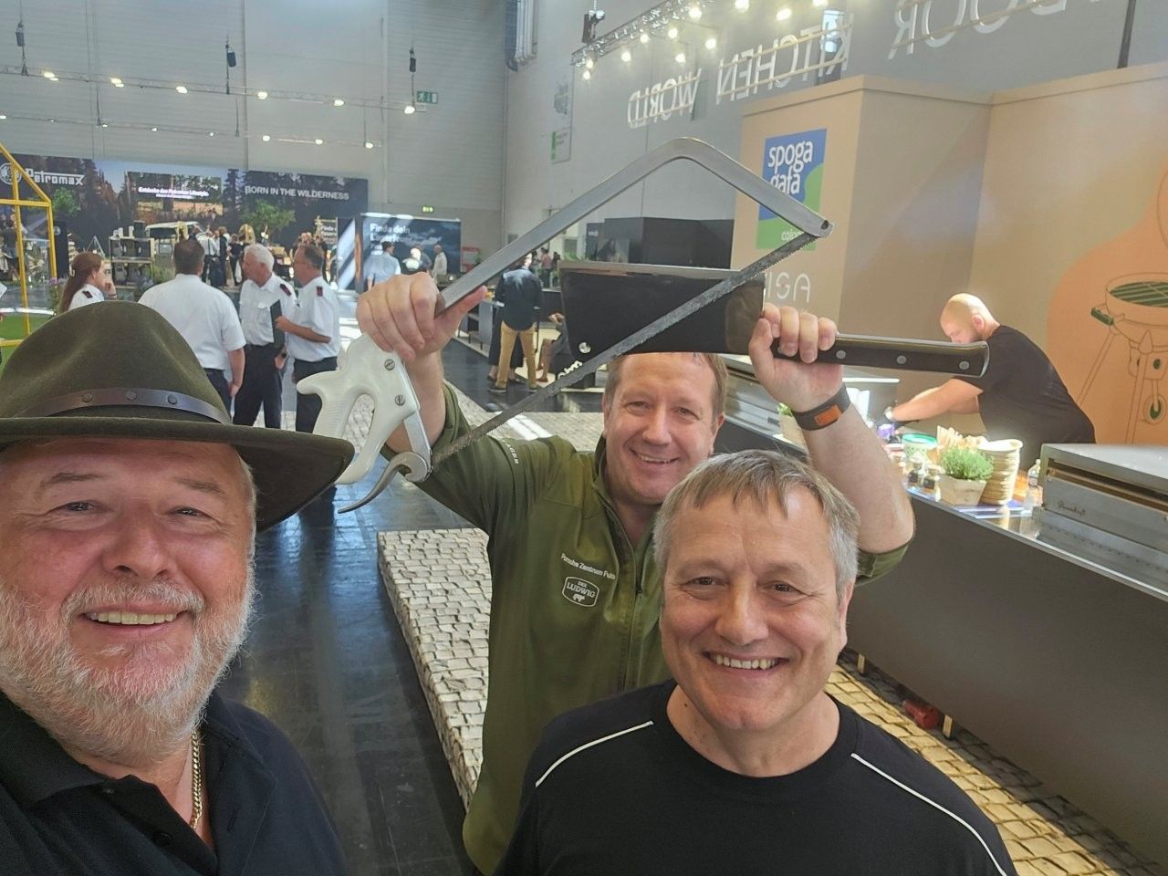 spoga + gafa - BBQ Bereich Halle 7 + 8 mit Außengelände - Netzwerk Austausch - Messe Köln 24.06.25