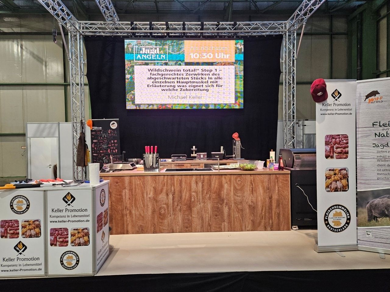 Jagd & Angeln - täglich ein Tier zerlegt und zubereitet - Genussbühne - Leipzig 03. - 05.10.25
