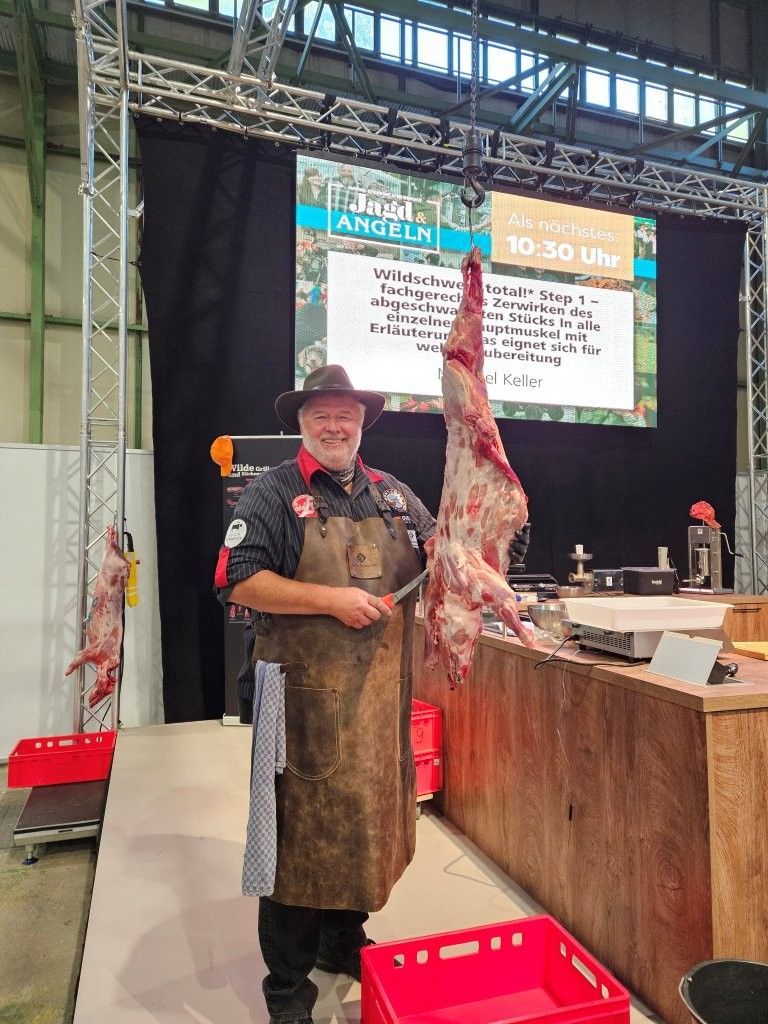 Jagd & Angeln - täglich ein Tier zerlegt und zubereitet - Genussbühne - Leipzig 03. - 05.10.25