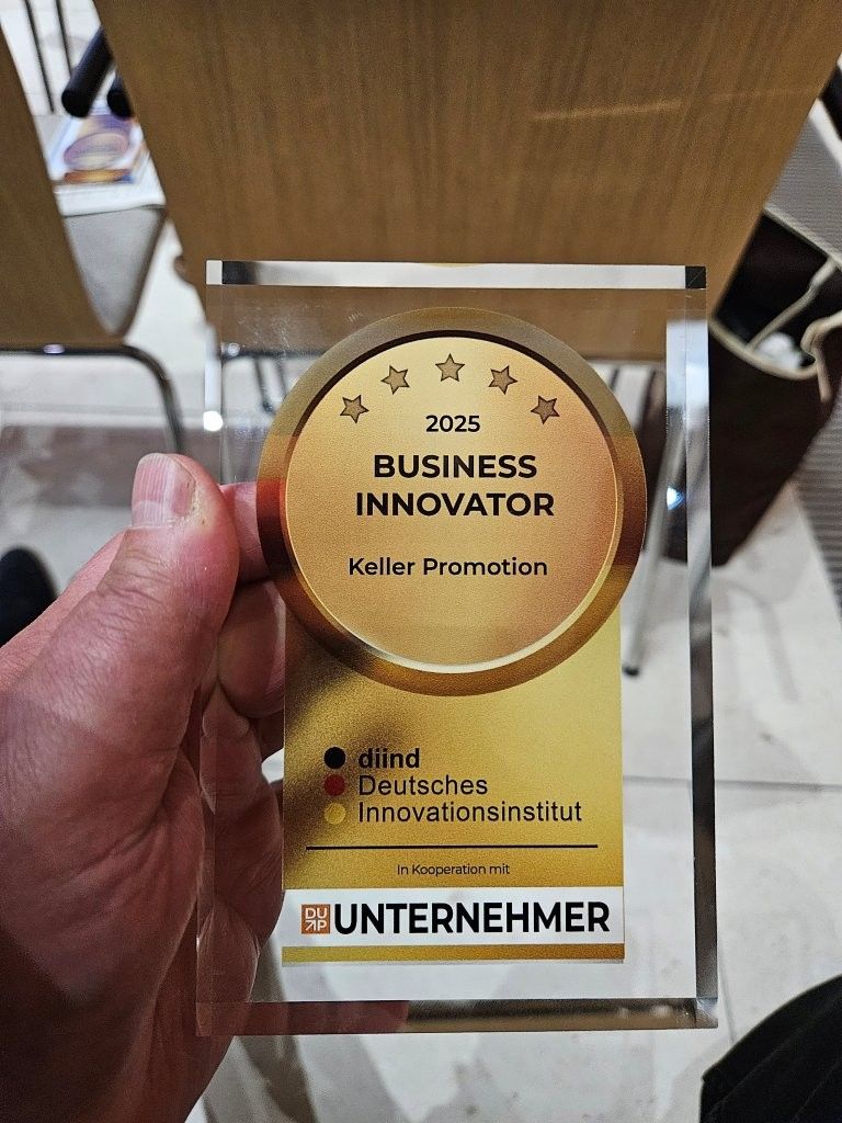 Preisverleihung der Deutschen Unternehmens Plattform - Business Innovator 