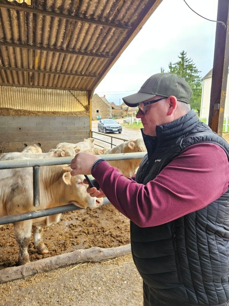 Reise mit Klaus Breinig zum Thema Charoluxe - rund um Charolles (Burgund) - Züchter - Fachhandel - Produktion - Zerlegung 13. - 15.04.26