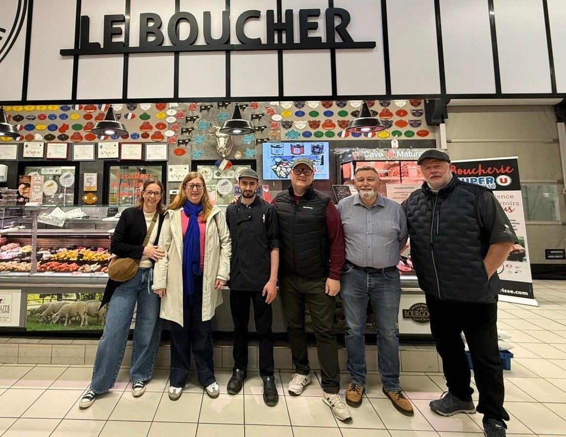 Reise mit Klaus Breinig zum Thema Charoluxe - rund um Charolles (Burgund) - Züchter - Fachhandel - Produktion - Zerlegung 13. - 15.04.26