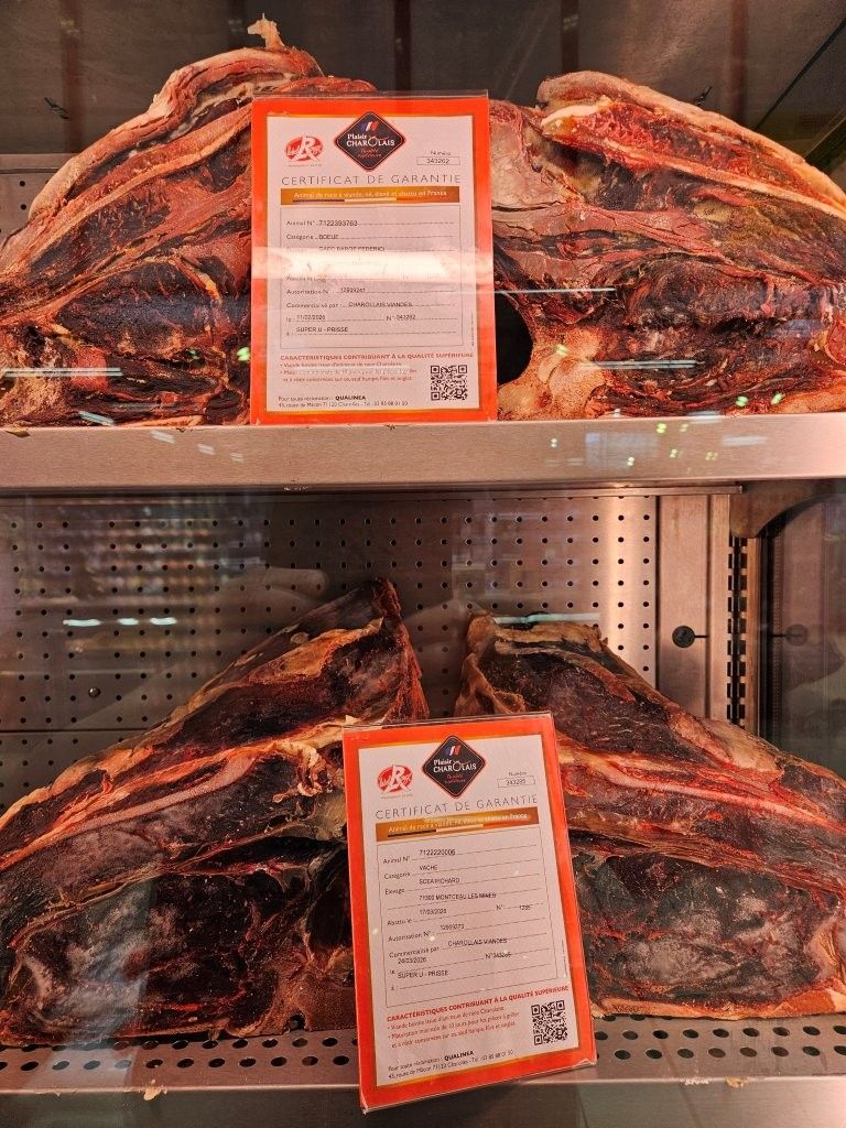 Reise mit Klaus Breinig zum Thema Charoluxe - rund um Charolles (Burgund) - Züchter - Fachhandel - Produktion - Zerlegung 13. - 15.04.26