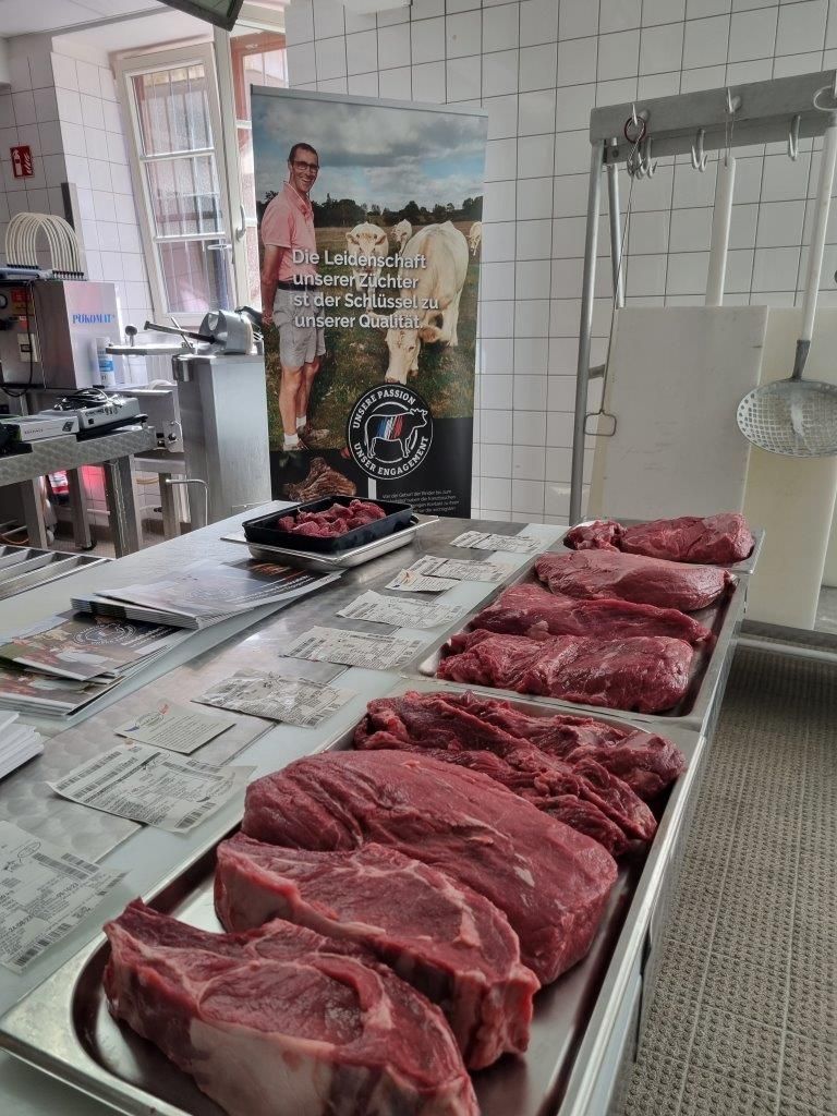 Weiderindfleisch aus Frankreich – New Cuts und mehr - BS03 Meisterschule Fleischer – Hamburg 05.09.23
