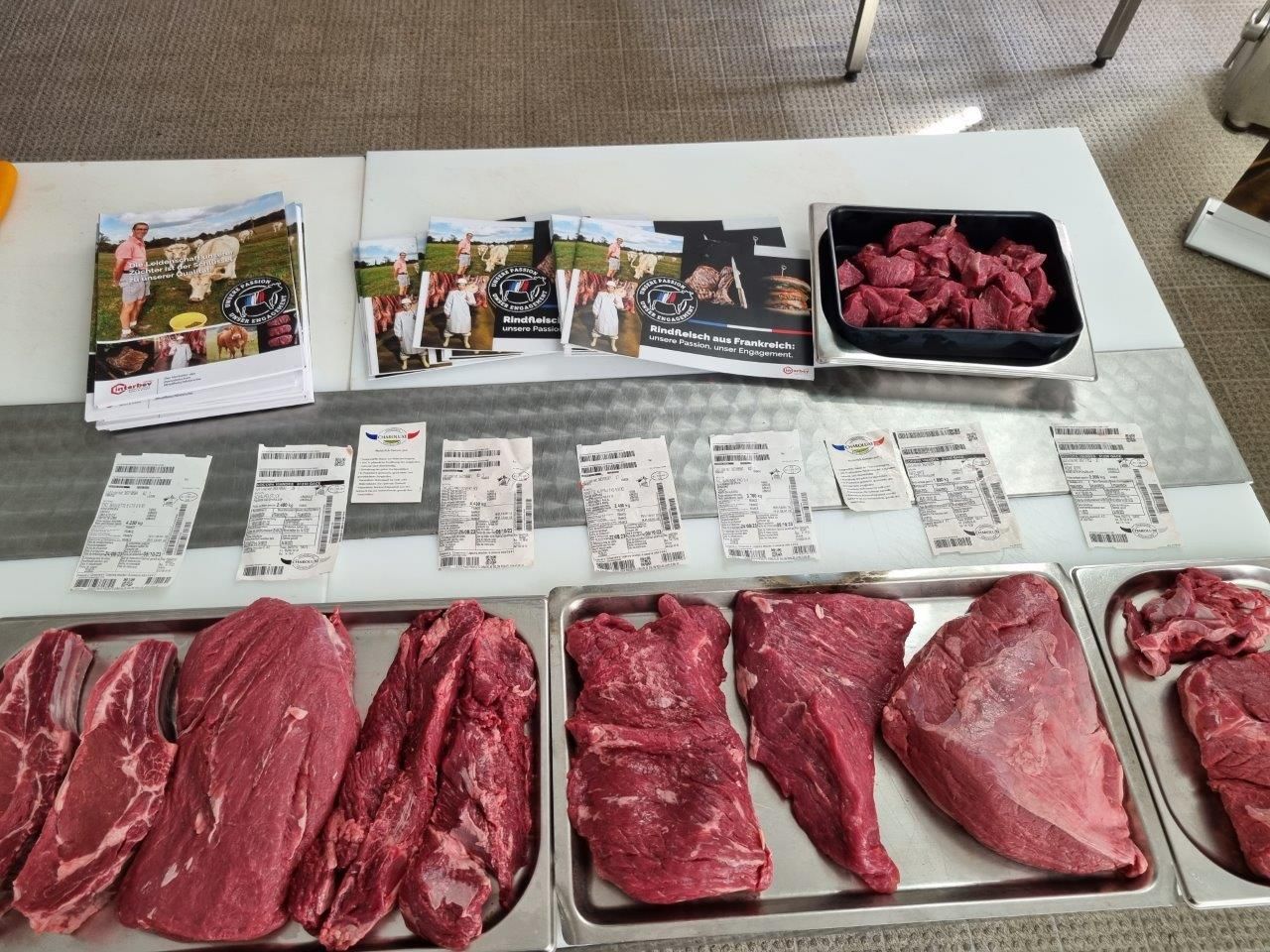 Weiderindfleisch aus Frankreich – New Cuts und mehr - BS03 Meisterschule Fleischer – Hamburg 05.09.23