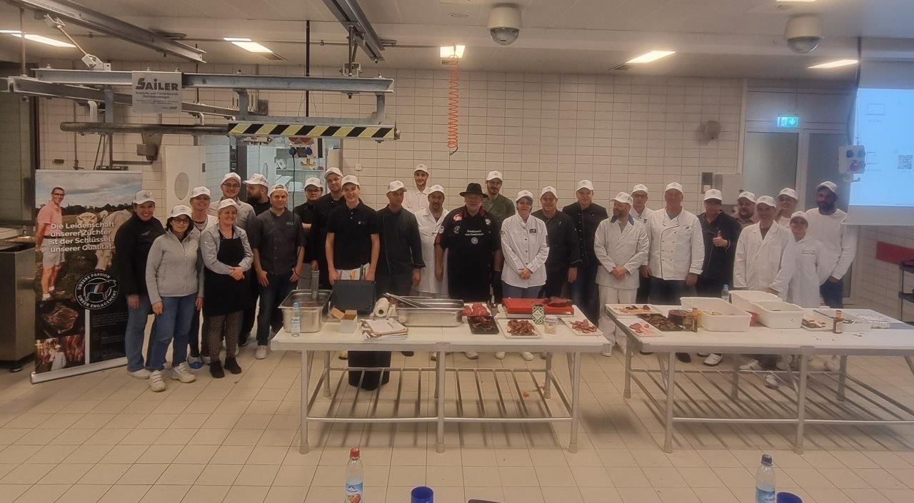 Frz. Rindfleisch – Steaktasting von New Cuts – Fleischsommelier Fleischerschule Augsburg 07.11.23