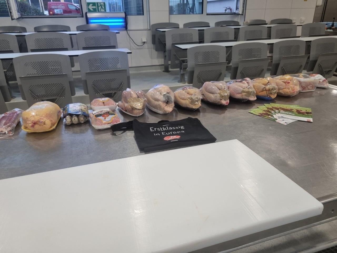 Rouge Geflügel vom feinsten – Fleischermeisterkurs bei Heyne in der HWK –  
Weiterstadt 13.11.23
