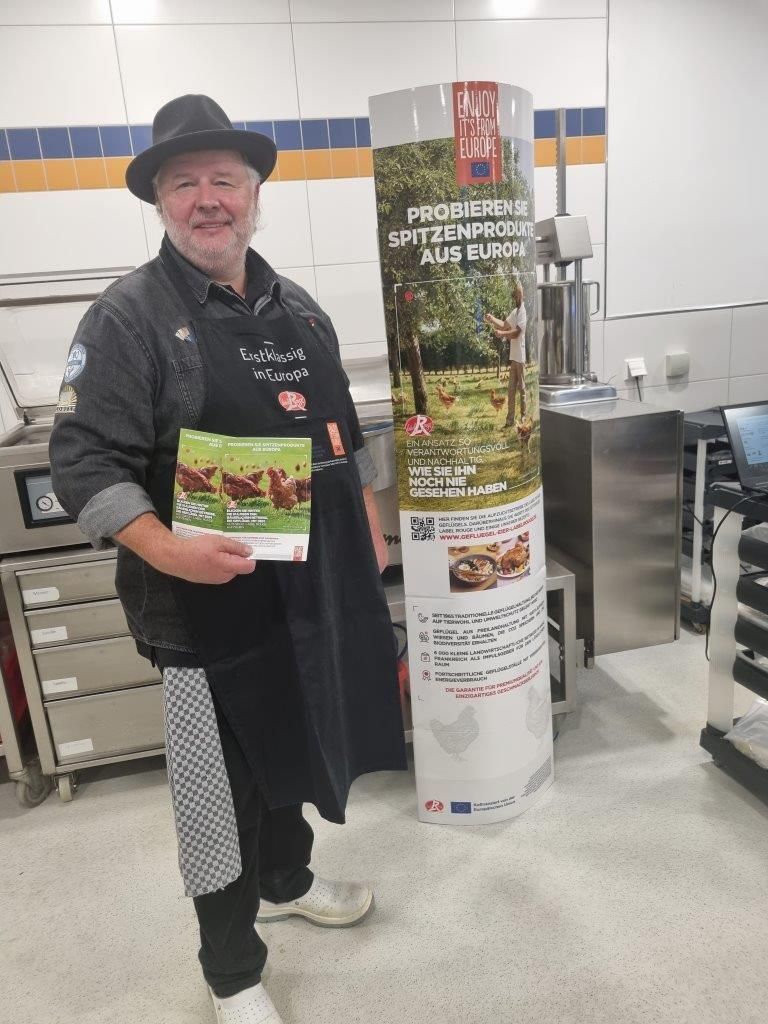 Rouge Geflügel vom feinsten – Fleischermeisterkurs bei Heyne in der HWK –  
Weiterstadt 13.11.23