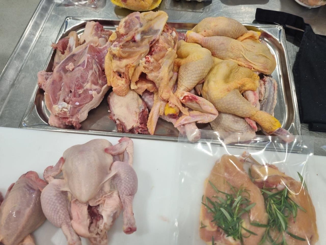 Rouge Geflügel vom feinsten – Fleischermeisterkurs bei Heyne in der HWK –  
Weiterstadt 13.11.23