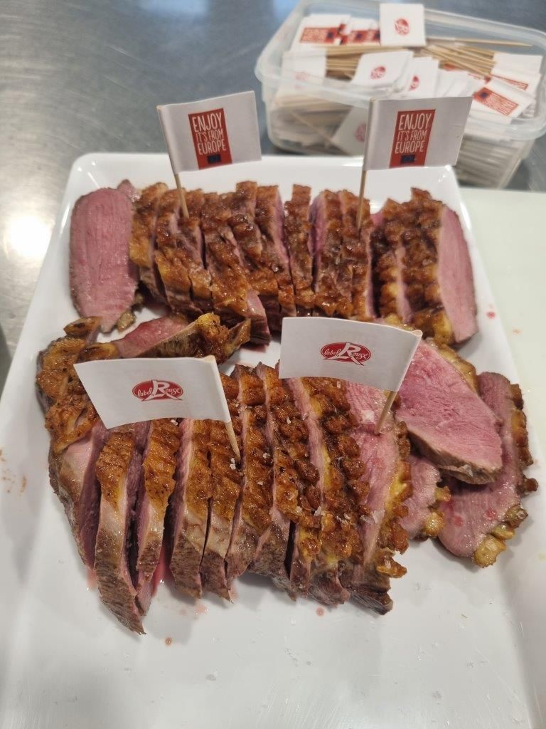 Rouge Geflügel vom feinsten – Fleischermeisterkurs bei Heyne in der HWK –  
Weiterstadt 13.11.23