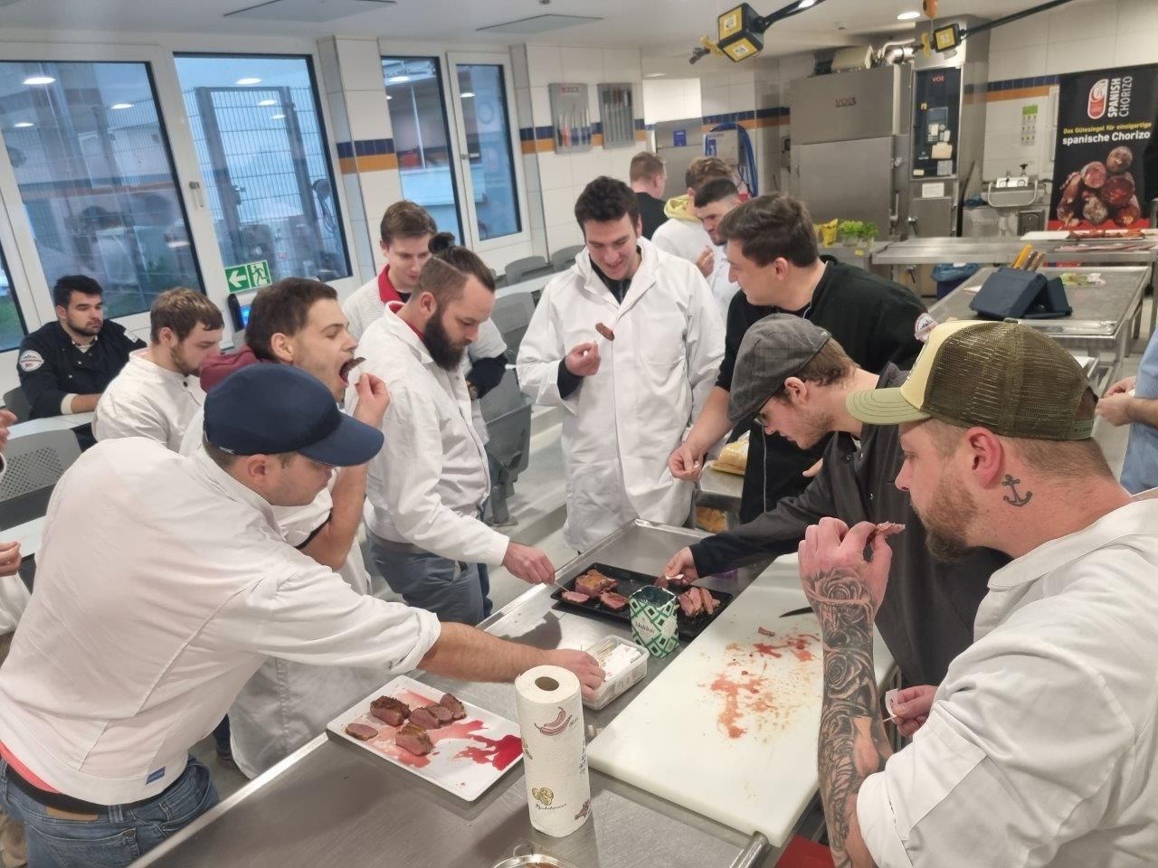Rouge Geflügel vom feinsten – Fleischermeisterkurs bei Heyne in der HWK –  
Weiterstadt 13.11.23
