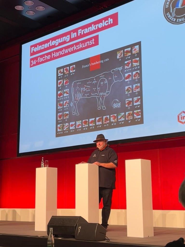 Impulsvortrag und Vorstellung – Rindfleisch aus Frankreich – Deutscher Fleischkongress 21.-22.11.23 Rheingoldhalle Mainz