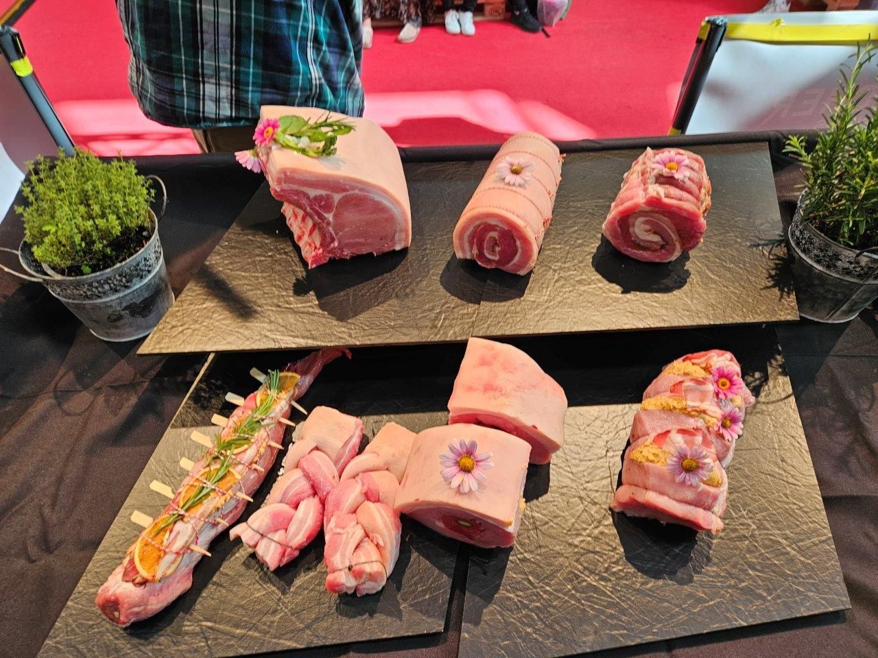 Keller Promotion Im Rahmen der BBQ Day - die 1.sten Butcher Wars - Messe Stuttgart 07.04.24
