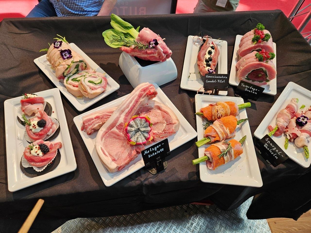 Keller Promotion Im Rahmen der BBQ Day - die 1.sten Butcher Wars - Messe Stuttgart 07.04.24