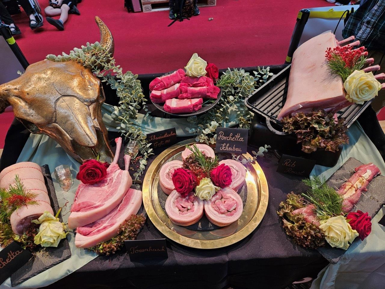 Keller Promotion Im Rahmen der BBQ Day - die 1.sten Butcher Wars - Messe Stuttgart 07.04.24