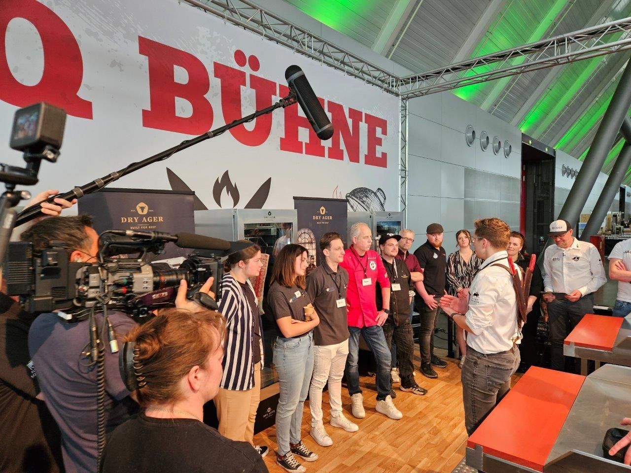 Keller Promotion Im Rahmen der BBQ Day - die 1.sten Butcher Wars - Messe Stuttgart 07.04.24