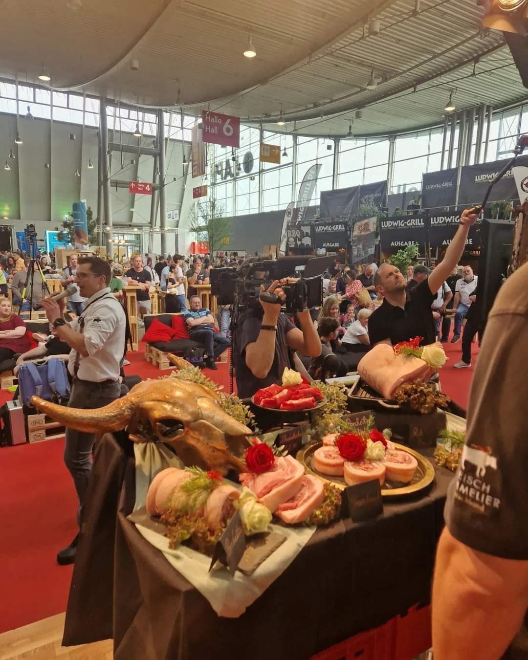 Keller Promotion Im Rahmen der BBQ Day - die 1.sten Butcher Wars - Messe Stuttgart 07.04.24