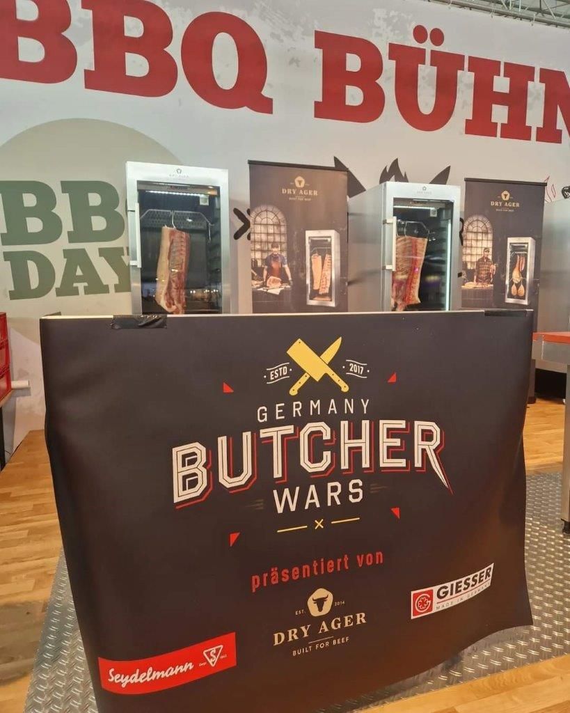 Keller Promotion Im Rahmen der BBQ Day - die 1.sten Butcher Wars - Messe Stuttgart 07.04.24