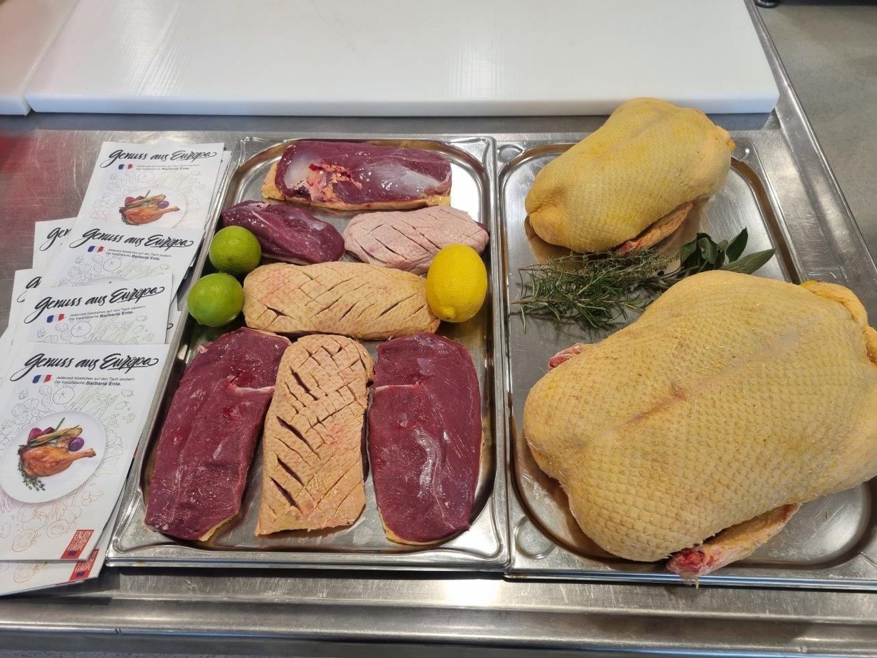 Die frz. Barbarie Ente und Ihre Vorzüge - Meisterschule Heyne HWK Rhein Main - Weiterstadt 11.01.24