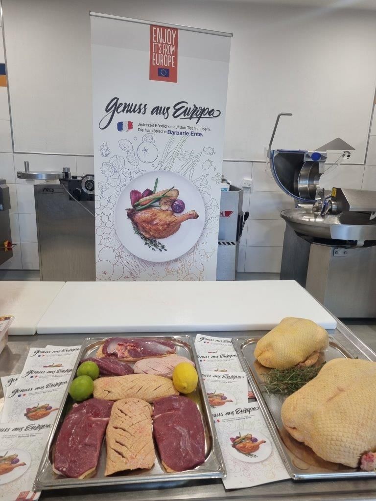 Die frz. Barbarie Ente und Ihre Vorzüge - Meisterschule Heyne HWK Rhein Main - Weiterstadt 11.01.24