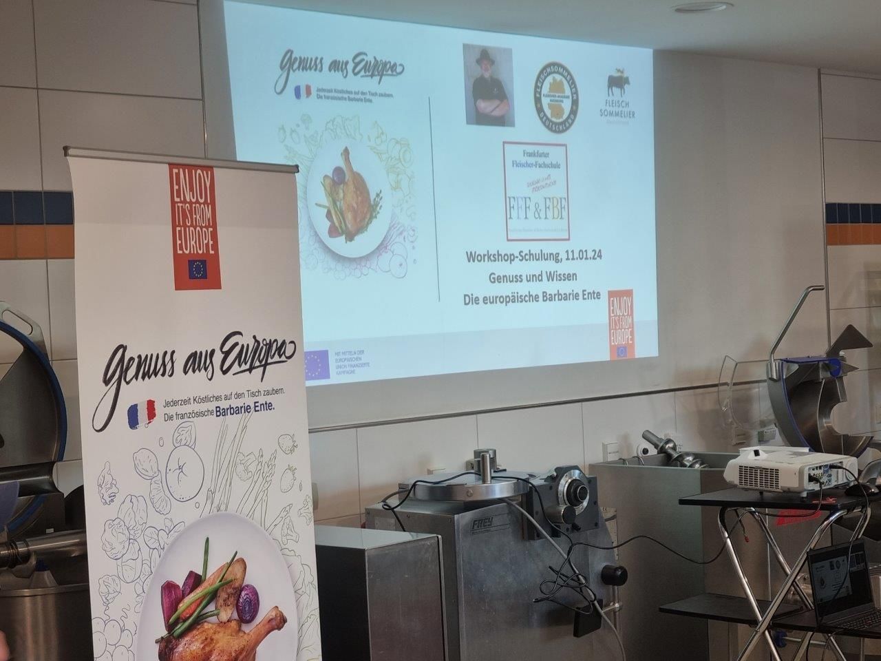 Die frz. Barbarie Ente und Ihre Vorzüge - Meisterschule Heyne HWK Rhein Main - Weiterstadt 11.01.24