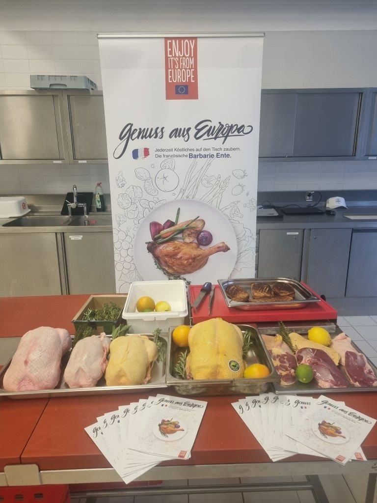 Die frz. Barbarie Ente im Meisterkurs - Fleischerakademie Augsburg - 17.01.24