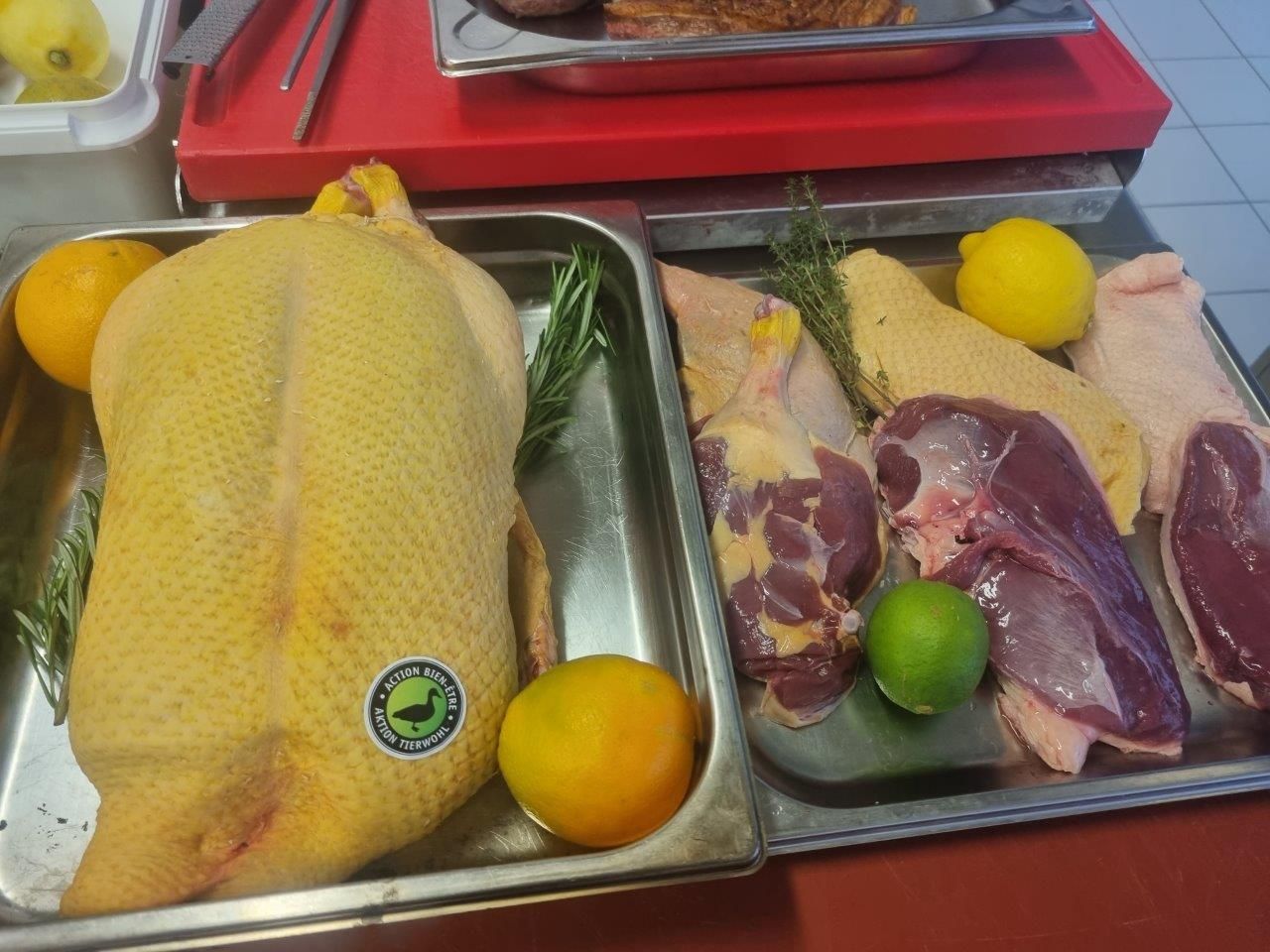 Die frz. Barbarie Ente im Meisterkurs - Fleischerakademie Augsburg - 17.01.24