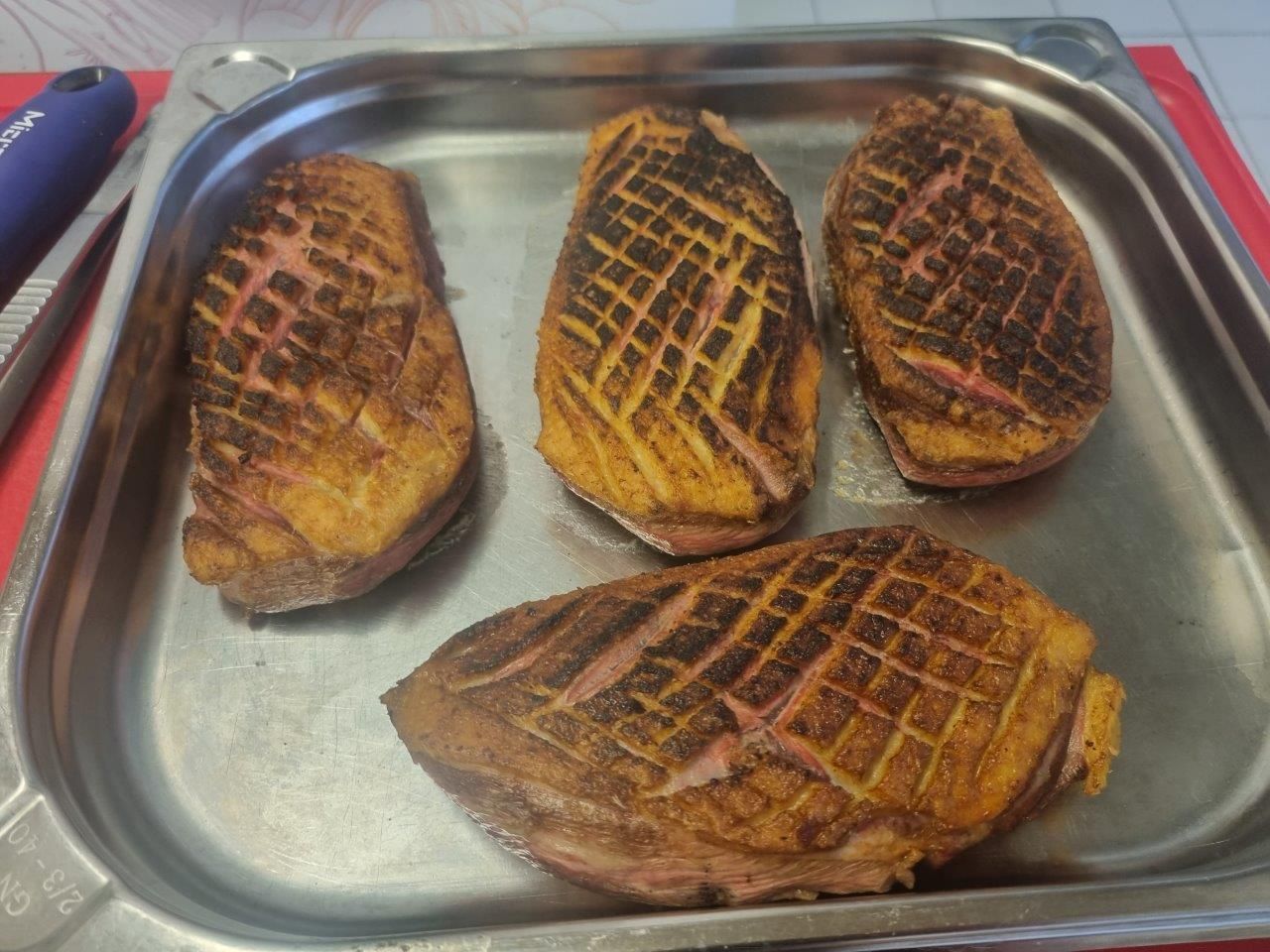 Die frz. Barbarie Ente im Meisterkurs - Fleischerakademie Augsburg - 17.01.24