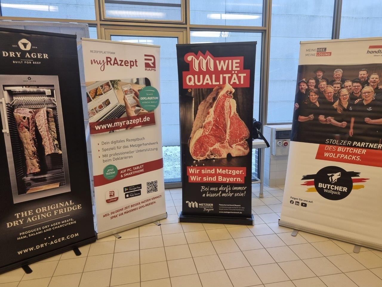 Training des Butcher Wolfpack zur WBC - Fleischerakademie Augsburg 20. & 21.01.24