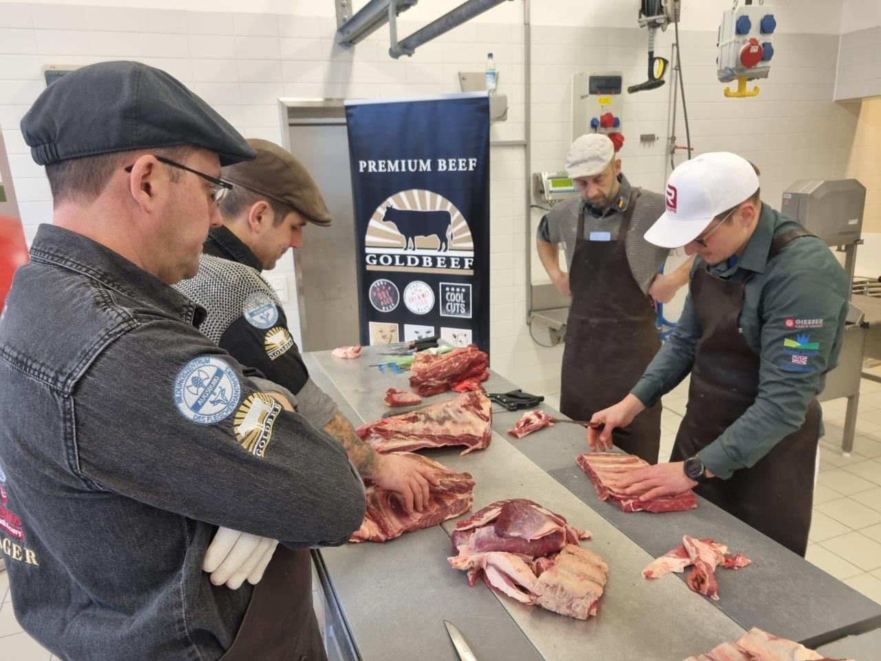 Training des Butcher Wolfpack zur WBC - Fleischerakademie Augsburg 20. & 21.01.24