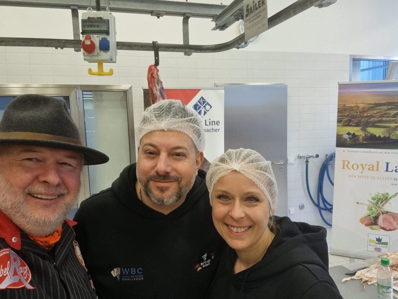 Training des Butcher Wolfpack zur WBC - Fleischerakademie Augsburg 20. & 21.01.24