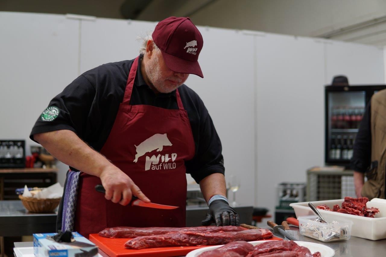 Workshop Impressionen - Wild Food Festival - Jagd & Hund - Dortmund 30.01. - 04.02.24